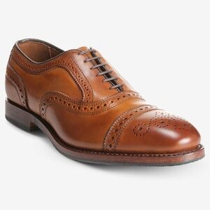Allen Edmonds Walnut Brown Leather Oxford Shoes